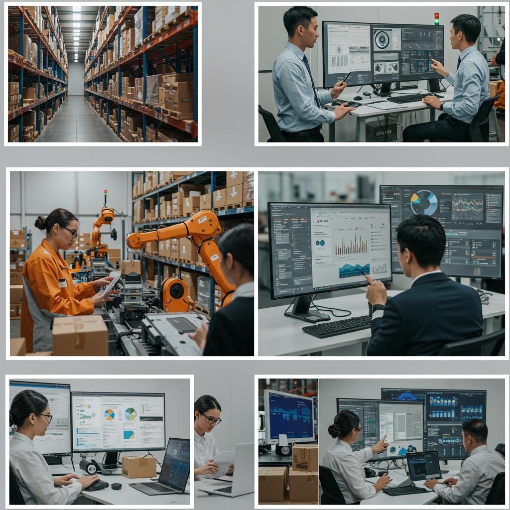 루믹스 창고 자동화 재고 관리 분석 대시보드