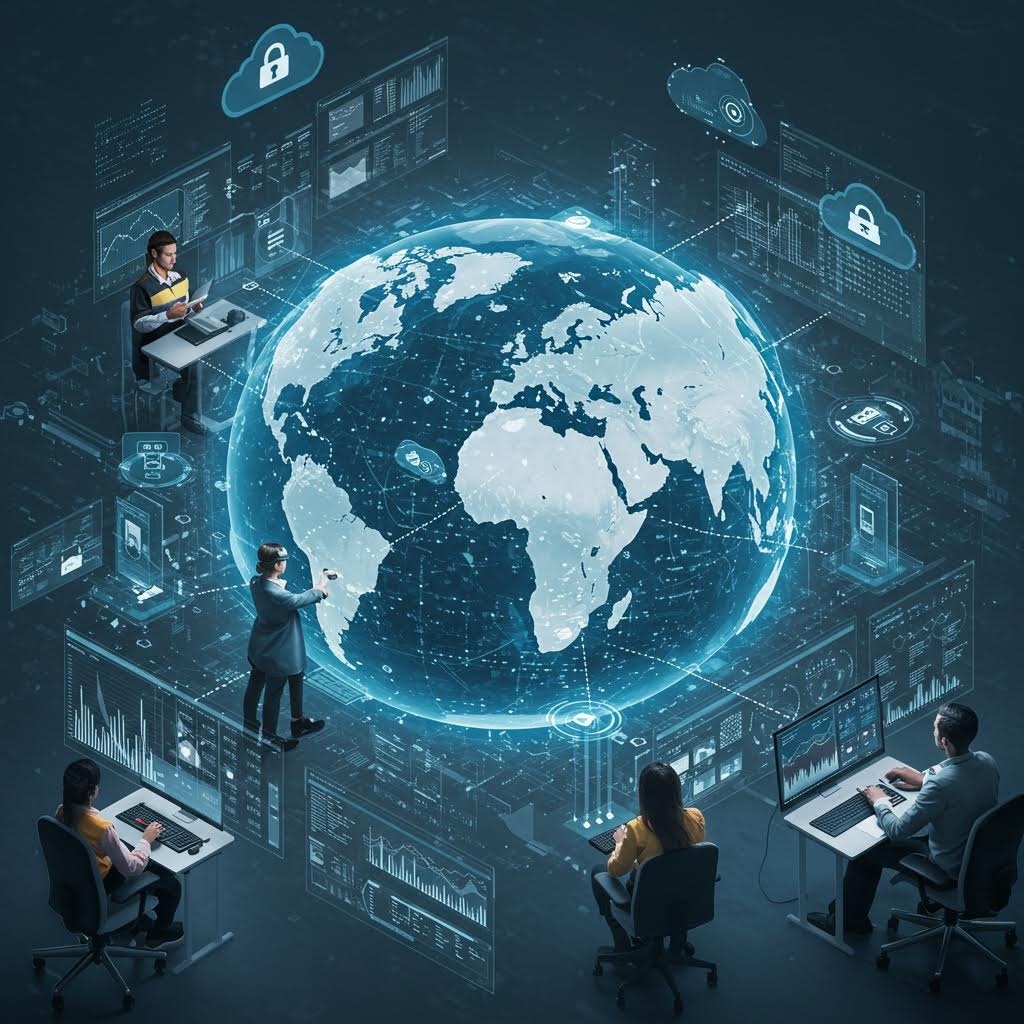 루믹스 글로벌 운영 센터 실시간 데이터 시각화 클라우드 보안