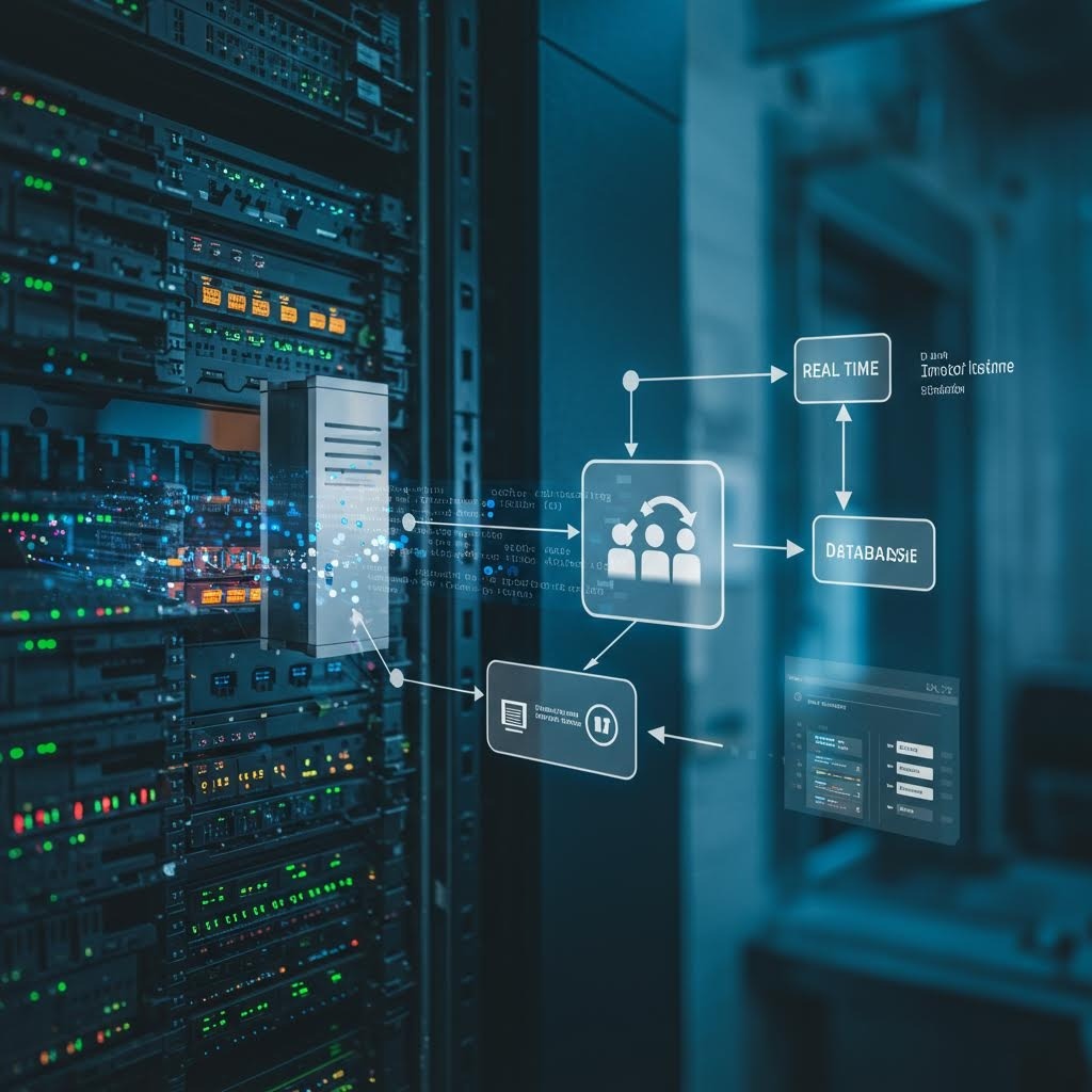 루믹스 스마트 팩토리 제어실 홀로그램 생산 모니터링 시스템